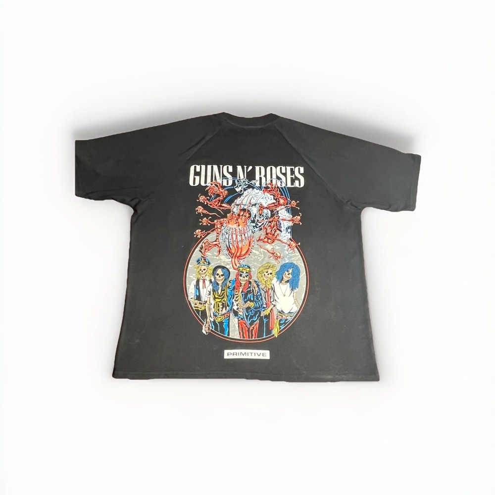 PRIMITIVE x GUNS N' ROSES - Robo - Black Men's Sz-L